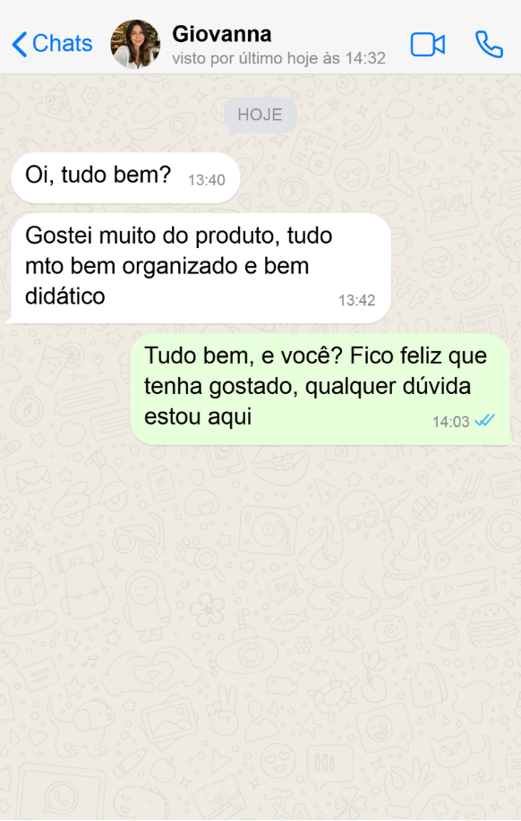 Depoimento de cliente do Brincar e Explorar 5